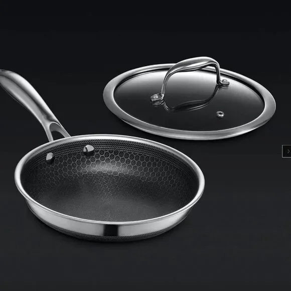 Hybrid Fry Pan with Lid, 8